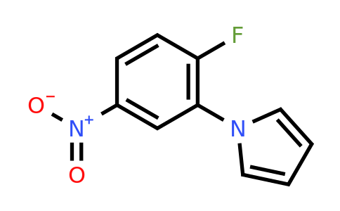 CAS 96623-75-5 | 1-(2-Fluoro-5-nitrophenyl)-1H-pyrrole