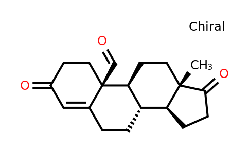 CAS 968-49-0 | (8R,9S,10S,13S,14S)-13-methyl-3,17-dioxo-2,3,6,7,8,9,10,11,12,13,14,15,16,17-tetradecahydro-1H-cyclopenta[a]phenanthrene-10-carbaldehyde