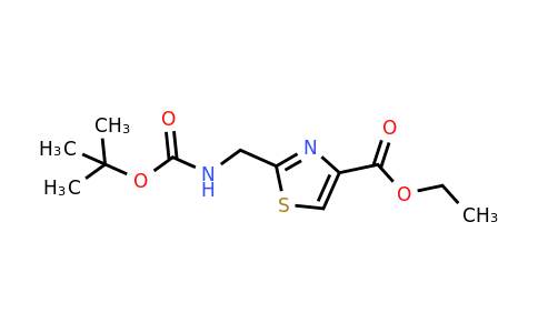 CAS 96929-05-4 | Ethyl 2-((tert-butoxycarbonylamino)methyl)thiazole-4-carboxylate