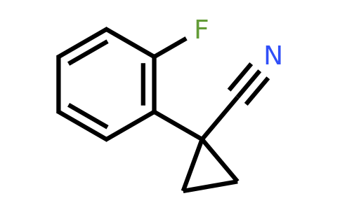 CAS 97009-38-6 | 1-(2-Fluorophenyl)cyclopropanecarbonitrile