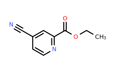 CAS 97316-50-2 | Ethyl 4-cyanopicolinate