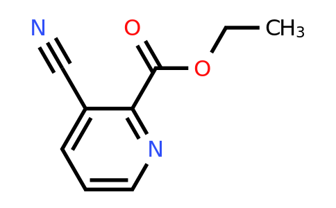 CAS 97316-55-7 | Ethyl 3-cyanopyridine-2-carboxylate
