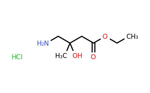 CAS 97374-83-9 | ethyl 4-amino-3-hydroxy-3-methylbutanoate hydrochloride