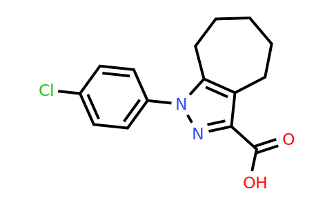 CAS 97438-03-4 | 1-(4-Chlorophenyl)-1H,4H,5H,6H,7H,8H-cyclohepta[c]pyrazole-3-carboxylic acid