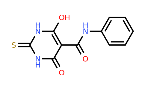 CAS 97534-21-9 | 6-Hydroxy-4-oxo-N-phenyl-2-thioxo-1,2,3,4-tetrahydropyrimidine-5-carboxamide