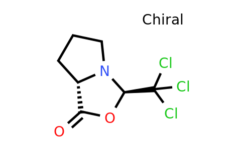 CAS 97538-67-5 | (3R,7aS)-3-(trichloromethyl)-hexahydropyrrolo[1,2-c][1,3]oxazol-1-one