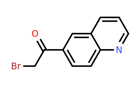 CAS 97596-07-1 | 2-Bromo-1-(quinolin-6-yl)ethanone