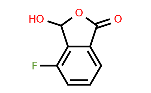 CAS 97711-49-4 | 4-fluoro-3-hydroxy-3H-isobenzofuran-1-one