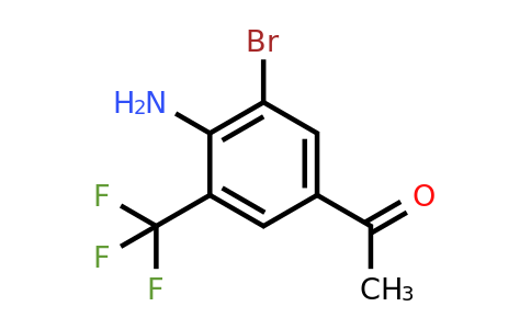 CAS 97760-77-5 | 1-[4-amino-3-bromo-5-(trifluoromethyl)phenyl]ethan-1-one