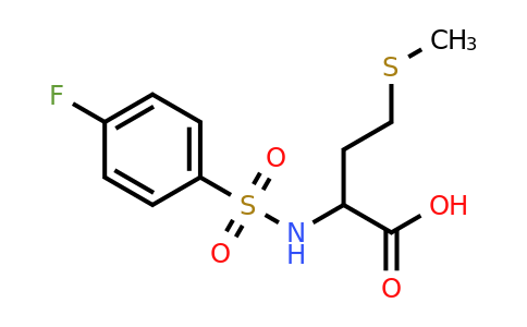 CAS 97801-46-2 | 2-(4-fluorobenzenesulfonamido)-4-(methylsulfanyl)butanoic acid