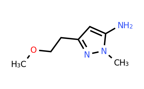 CAS 97820-74-1 | 3-(2-methoxyethyl)-1-methyl-1H-pyrazol-5-amine