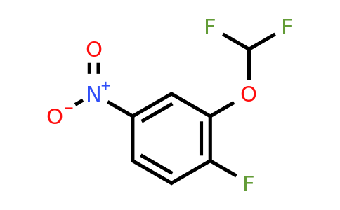 CAS 97963-50-3 | 2-(Difluoromethoxy)-1-fluoro-4-nitrobenzene