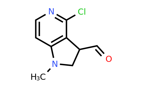 CAS 97989-41-8 | 4-chloro-1-methyl-1H,2H,3H-pyrrolo[3,2-c]pyridine-3-carbaldehyde