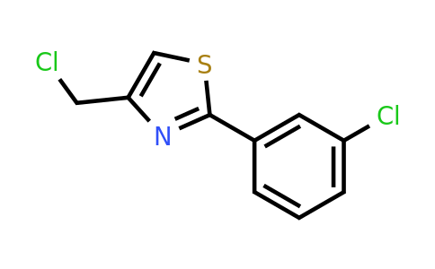 CAS 97992-66-0 | 4-(Chloromethyl)-2-(3-chlorophenyl)-1,3-thiazole