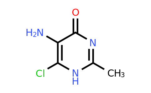 CAS 98025-13-9 | 5-Amino-6-chloro-2-methylpyrimidin-4(1H)-one