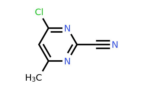 CAS 98141-38-9 | 4-Chloro-2-cyano-6-methylpyrimidine