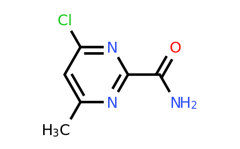 CAS 98142-20-2 | 4-Chloro-6-methylpyrimidine-2-carboxamide