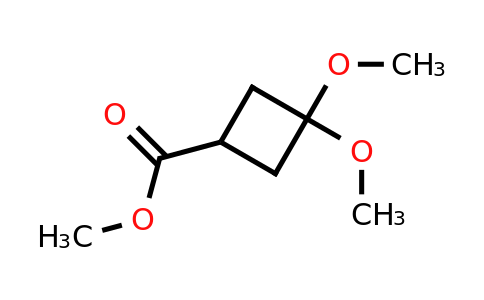 CAS 98231-07-3 | 3,3-Dimethoxycyclobutane-1-carboxylate methyl ester