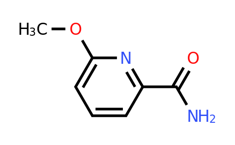 CAS 98276-69-8 | 6-Methoxy-pyridine-2-carboxylic acid amide