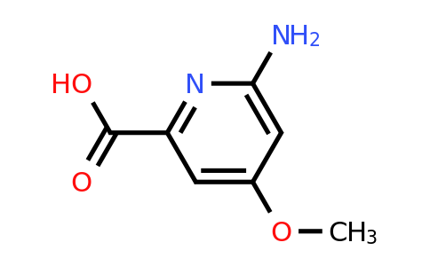 CAS 98276-83-6 | 6-Amino-4-methoxypicolinic acid
