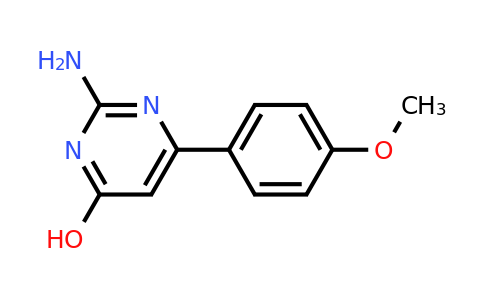 CAS 98305-81-8 | 2-Amino-6-(4-methoxyphenyl)pyrimidin-4-ol