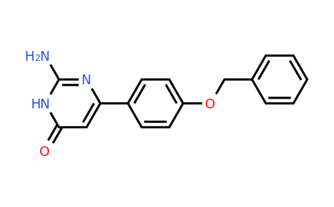 CAS 98305-82-9 | 2-Amino-6-(4-(benzyloxy)phenyl)pyrimidin-4(3H)-one