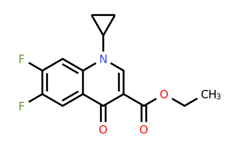 CAS 98349-25-8 | Ethyl 1-cyclopropyl-6,7-difluoro-4-oxo-1,4-dihydroquinoline-3-carboxylate