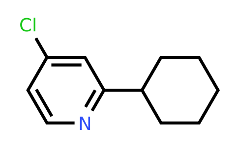 CAS 98420-87-2 | 4-Chloro-2-cyclohexylpyridine