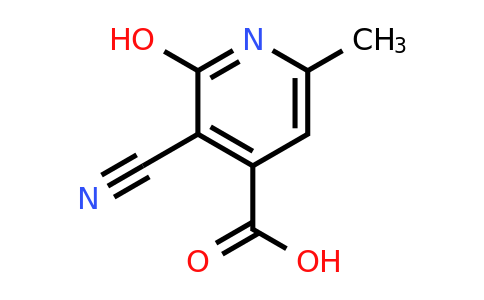CAS 98436-89-6 | 3-Cyano-2-hydroxy-6-methyl-isonicotinic acid