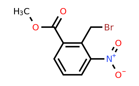 CAS 98475-07-1 | Methyl 2-bromomethyl-3-nitrobenzoate