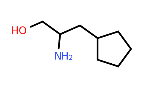 CAS 98486-67-0 | 2-amino-3-cyclopentylpropan-1-ol