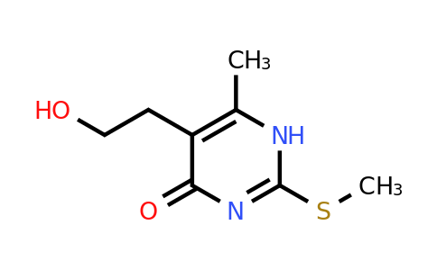 CAS 98489-83-9 | 5-(2-Hydroxyethyl)-6-methyl-2-(methylthio)pyrimidin-4(1H)-one