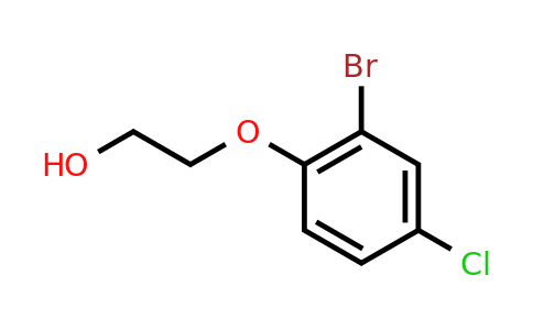 CAS 98545-58-5 | 2-(2-Bromo-4-chlorophenoxy)ethan-1-ol