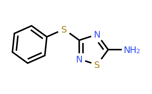 CAS 98555-22-7 | 3-(Phenylsulfanyl)-1,2,4-thiadiazol-5-amine