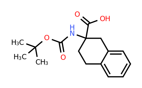 CAS 98569-12-1 | 2-(Tert-butoxycarbonylamino)-1,2,3,4-tetrahydronaphthalene-2-carboxylic acid