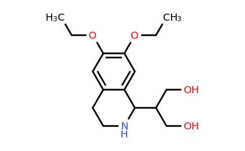 CAS 98661-43-9 | 2-(6,7-Diethoxy-1,2,3,4-tetrahydro-isoquinolin-1-YL)-propane-1,3-diol