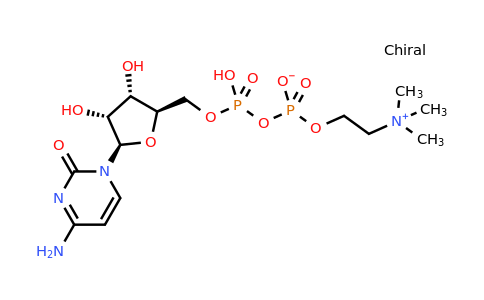 CAS 987-78-0 | 2-(((((((2R,3S,4R,5R)-5-(4-Amino-2-oxopyrimidin-1(2H)-yl)-3,4-dihydroxytetrahydrofuran-2-yl)methoxy)(hydroxy)phosphoryl)oxy)oxidophosphoryl)oxy)-N,N,N-trimethylethanaminium