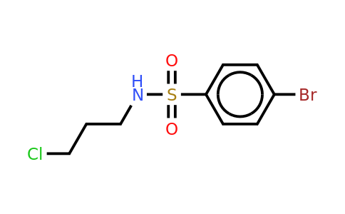 CAS 98768-71-9 | 4-Bromo-N-(3-chloropropyl)benzenesulphonamide