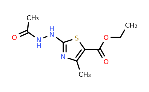 CAS 98840-82-5 | Ethyl 2-(2-acetylhydrazinyl)-4-methylthiazole-5-carboxylate