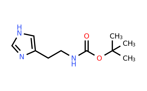 CAS 98870-64-5 | Tert-butyl 2-(1H-imidazol-4-YL)ethylcarbamate