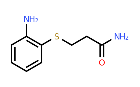 CAS 98898-02-3 | 3-[(2-Aminophenyl)sulfanyl]propanamide