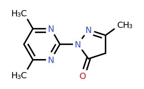 CAS 99069-52-0 | 1-(4,6-Dimethylpyrimidin-2-yl)-3-methyl-4,5-dihydro-1H-pyrazol-5-one