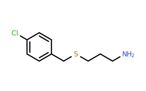 CAS 99177-74-9 | 3-((4-Chlorobenzyl)thio)propan-1-amine