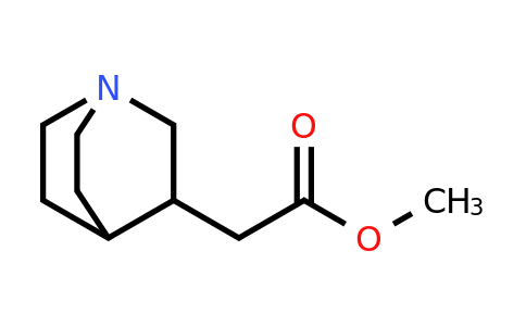 CAS 99189-46-5 | methyl 2-{1-azabicyclo[2.2.2]octan-3-yl}acetate