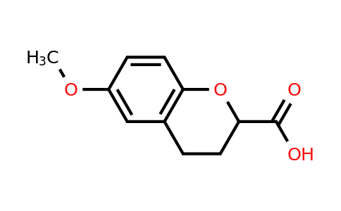 CAS 99199-69-6 | 2H-1-Benzopyran-2-carboxylic acid, 3,4-dihydro-6-methoxy-