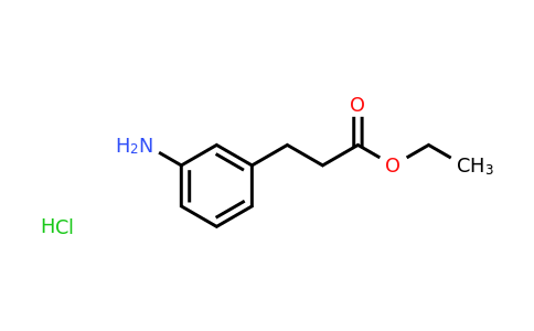 CAS 99255-43-3 | Ethyl 3-(3-aminophenyl)propanoate hydrochloride