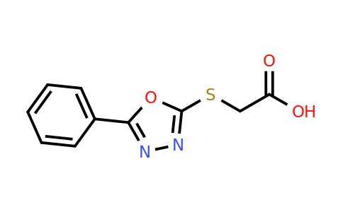 CAS 99361-50-9 | 2-[(5-phenyl-1,3,4-oxadiazol-2-yl)sulfanyl]acetic acid