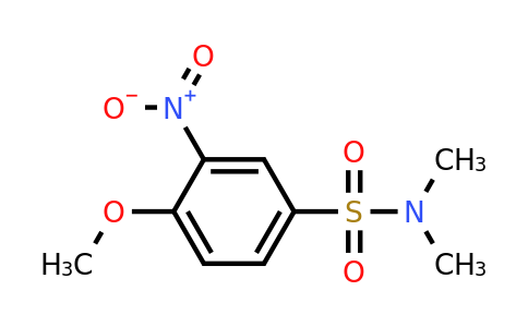 CAS 99363-02-7 | 4-Methoxy-N,N-dimethyl-3-nitrobenzenesulfonamide