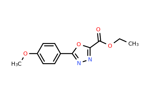 CAS 99367-44-9 | ethyl 5-(4-methoxyphenyl)-1,3,4-oxadiazole-2-carboxylate