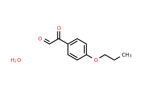 CAS 99433-68-8 | 2-Oxo-2-(4-propoxyphenyl)acetaldehyde hydrate